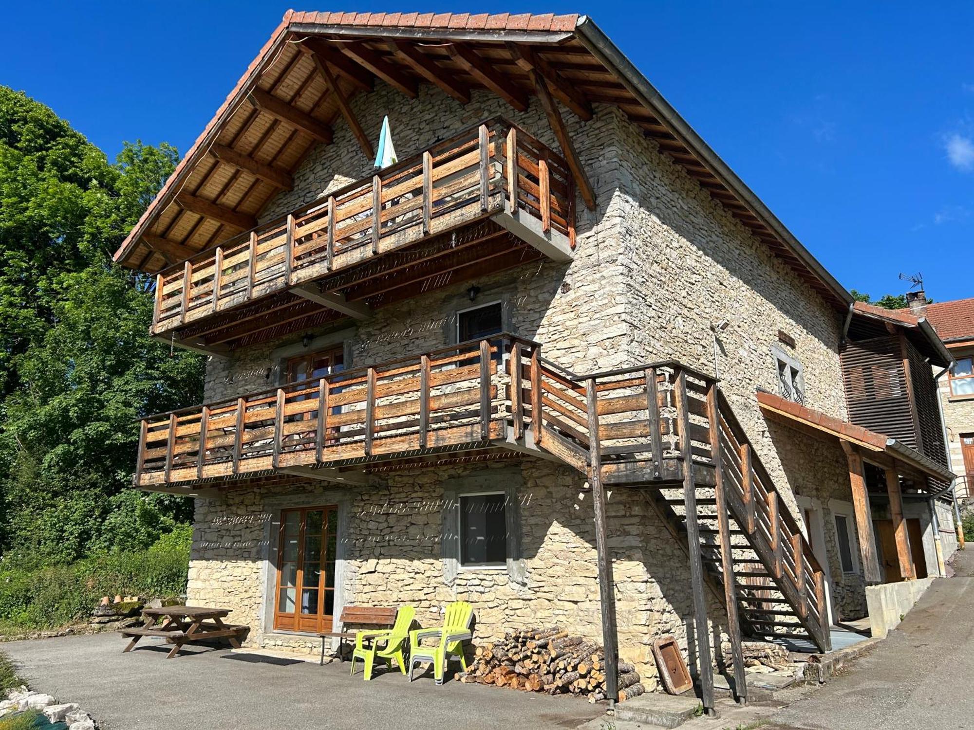 Gite La Morandiere Saint-Martin-en-Vercors المظهر الخارجي الصورة